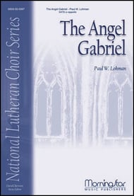 The Angel Gabriel SATB choral sheet music cover Thumbnail